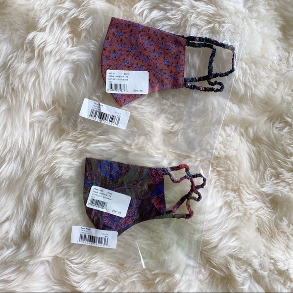 New Ulla Johnson pack of 2 facemask face mask - Picture 3 of 8